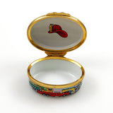 Halcyon Days Dalmatian Enamel Box By Tiffany & Co