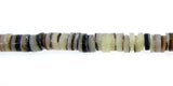 Hammershell Heishi Beads Strand