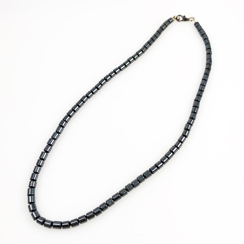 Hematite Bead Necklace