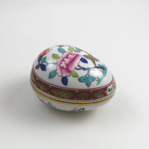 Herend Shanghai Egg Shaped Trinket Box