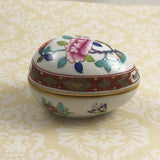 Herend Shanghai Egg Shaped Trinket Box
