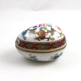 Herend Shanghai Egg Shaped Trinket Box