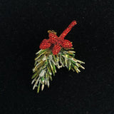 Vintage holiday pin