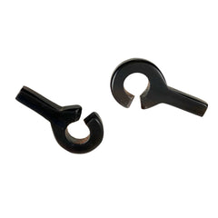 Black Horn Lock Clasps Natural BOHO
