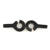 Black Horn Lock Necklace Clasps