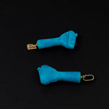 Turquoise Figa Fist Pendants Amulets