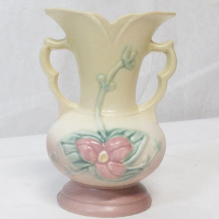 Hull Pottery Wildflower Vase Two Handled