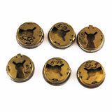 Indian Head Coin Button Covers or Cuff Links