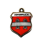 Innsbruck, Austria Travel Shield Silver Charm