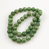 Green Jade Jadeite Round Beads 