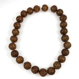 Hsiu Jade Carved Beads 20mm