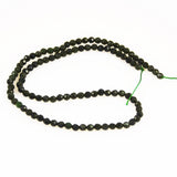 Nephrite jade 4mm faceted beads