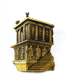 JJ Greek Revival Parthenon Brooch Vintage