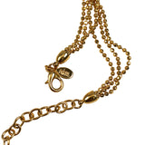 Joan Rivers Gold Necklace Vintage