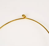 Joan Rivers Gold Hook-On Wire Necklace