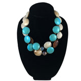 Joan Rivers Turquoise Bead Necklace