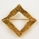 Vintage gold brooch