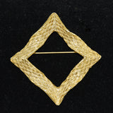 Judith Green Gold Brooch