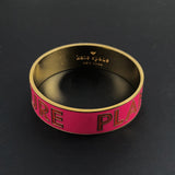 Kate Spade Enamel Bracelet Pink