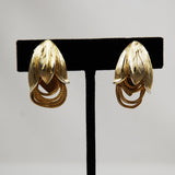 Vintage Gold Kramer Earrings