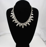 Kramer Rhinestone Necklace Vintage 1940's