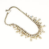 Kramer Rhinestone Necklace Vintage 1940's