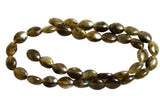 Labradorite Polished Oval Bead Strands