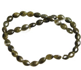 labradorite oval gemstone beads