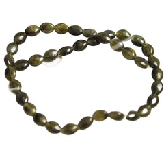 Labradorite Polished Oval Bead Strands Gemstone