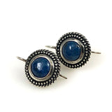 Lapis Sterling Pierced Earrings