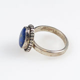 Lapis Sterling Silver Ring Vintage