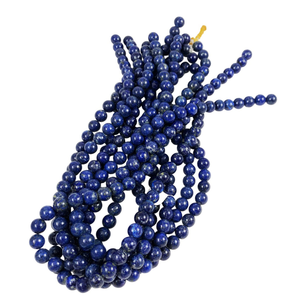 Lapis Lazuli Round Bead Strands Gemstone