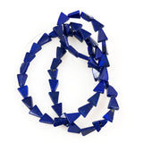 Lapis Lazuli Triangle Beads