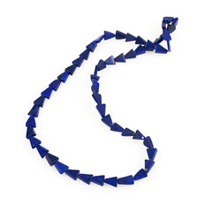 Lapis Lazuli Triangle Bead Strand Gemstone