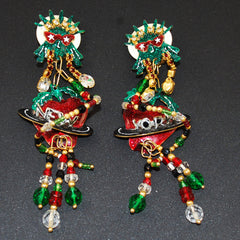 Lunch At The Ritz New York Clip On Earrings