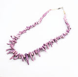 Rare Lavender Branch Coral Necklace 