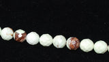 Lemon Chrysoprase (Citron) Faceted Round Beads