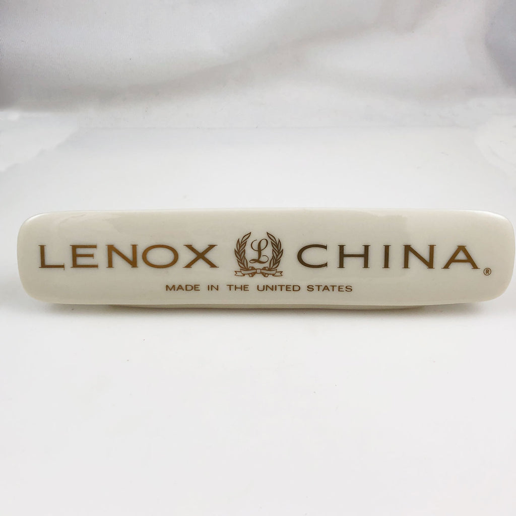 Lenox Porcelain Display Sign 