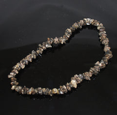 Leopard Skin Jasper Chip Bead Strands