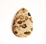 Leopard Skin Jasper Teardrop Pendant