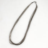 Native American Liquid Silver Necklace