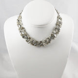 Lisner Rhinestone Choker Necklace Vintage