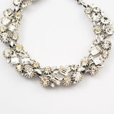 Lisner Rhinestone Choker Necklace Vintage