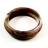 Mississippi Mud Lucite Bangle Bracelet