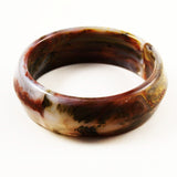 Mississippi Mud Lucite Bangle Bracelet