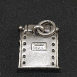 Beau sterling silver mailbox charm