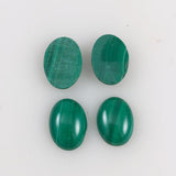 Malachite Oval Gemstone Cabochons