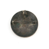 Mexican Sterling Aztec Brooch & Pendant