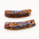 Millefiori Elbow African Trade Beads