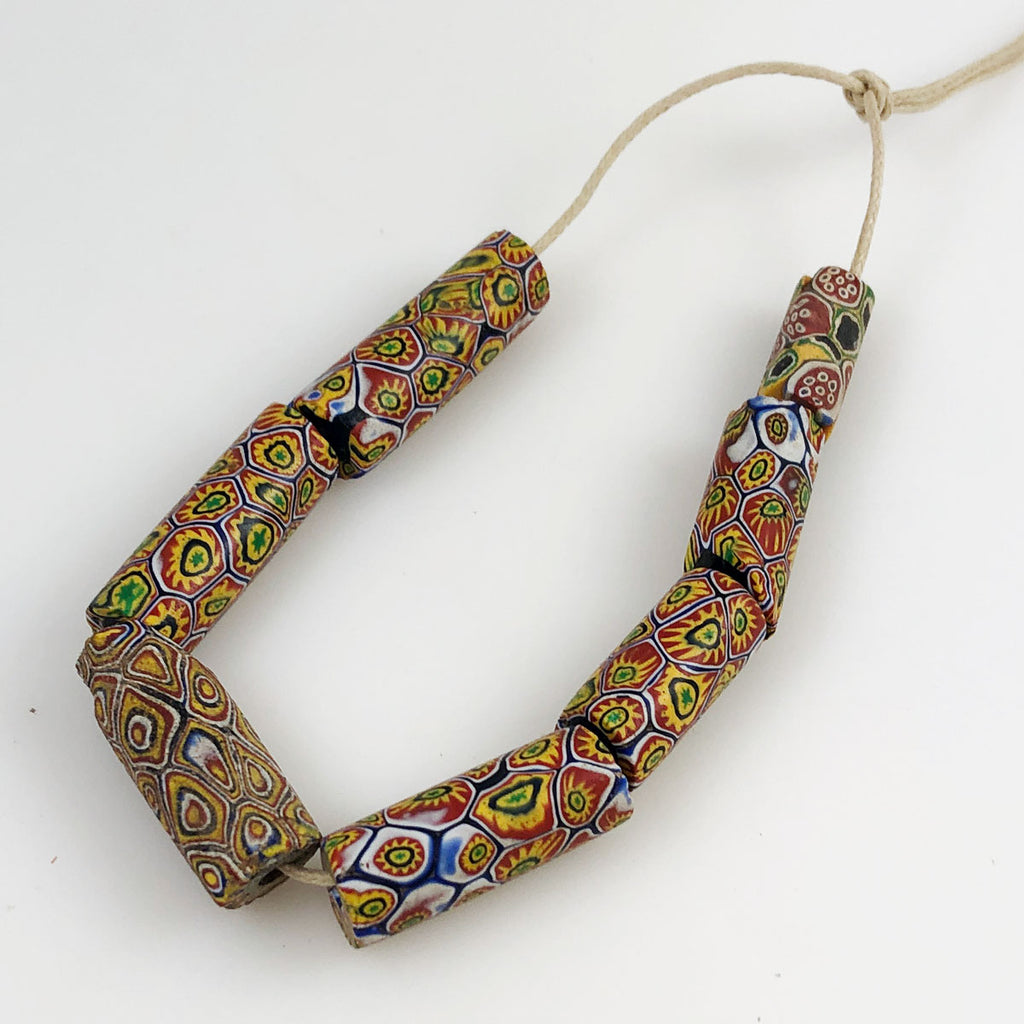 Antique Venetian Millefiori Trade Beads